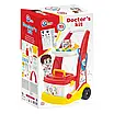 Дитячий набір Маленький лікар для рольових ігор у лікарню 19 предметів Медичний столик Медичний столик Візок Інструменти, фото 8