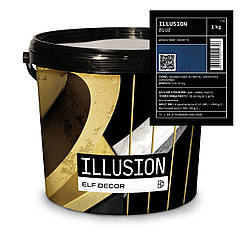 Декоративне покриття Elf Decor Illusion Fantasy Blue 1кг