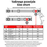 Нашийник WAUDOG Nylon Леопард з QR паспортом, пластиковий фастекс М 20мм 28-40см, фото 3