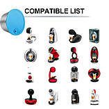 Комплект багаторазових капсул (2 шт) з темпером для кавоварок Krups Nescafe Dolce Gusto iCafilas CCBLDG01+TAMDG01, фото 5