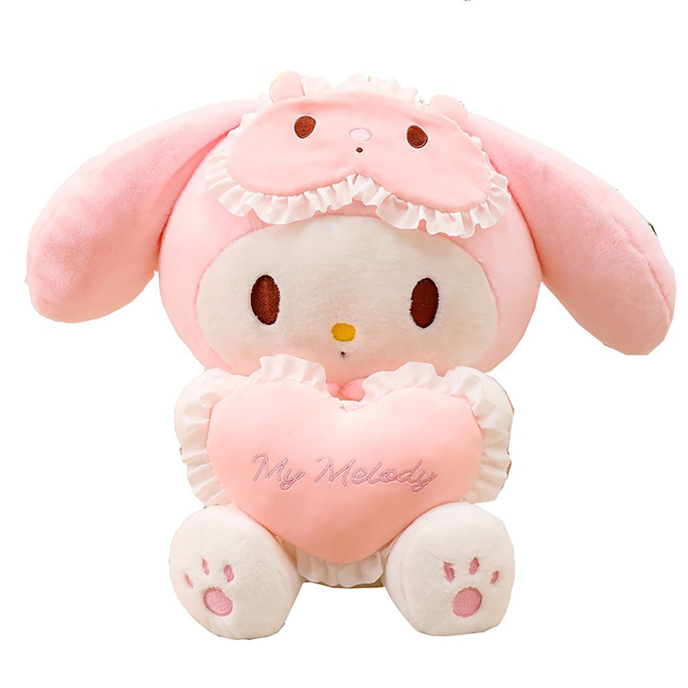 М'яка іграшка Кролик з серцем 35см, My Melody / Дитяча плюшева іграшка Кролик / Іграшка для дітей Кролик