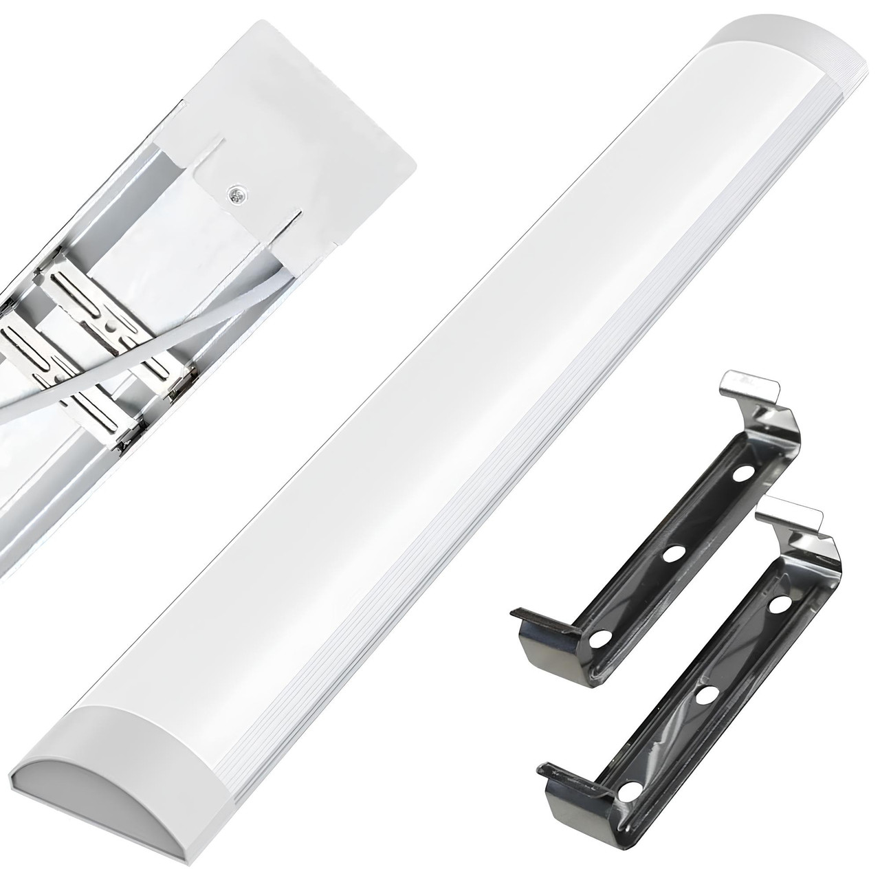 LED світильник стельовий 120см, 150Вт/6500К, від мережі, GREELITE / Лінійний світильник / Лед лампа стельова, фото 1