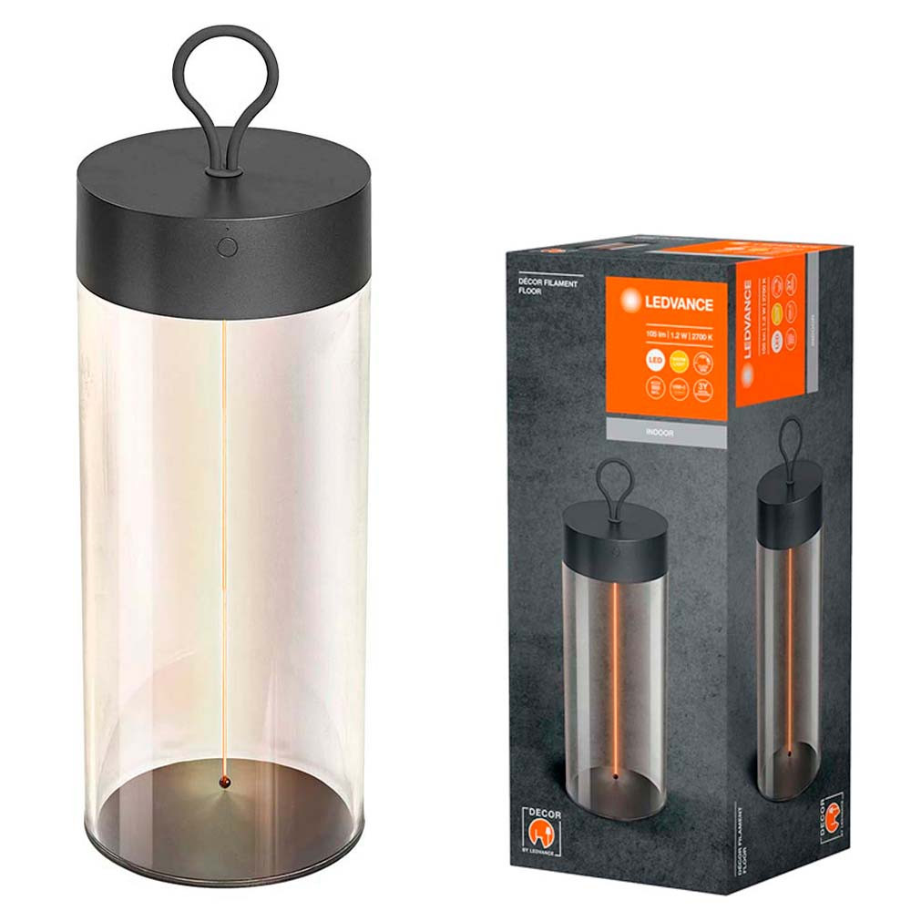 Світильник з магнітною ниткою (15х6,5см) від USB, LEDVANCE Decor Filament Floor / Настільна лампа / Лампа нічник, фото 1