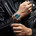 Чоловічий наручний класичний годинник Poedagar Unique Men, фото 6