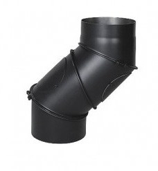 Коліно димохідне UNI чотирипозиційне Ø200, 2 мм, фото 1