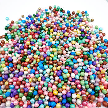 Рисові кульки глазуровані Мікс калейдоскоп Slado 50 г (розвіс)