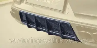 MANSORY replacement of original diffuser for Porsche 992