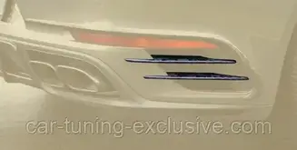 MANSORY rear bumper fins for Porsche 992