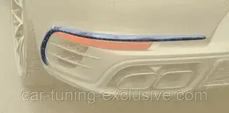 MANSORY rear bumper splitter for Porsche 992