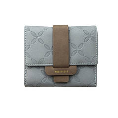 Жіночий гаманець Prettyzys 987 Blue клатч із пряжкою повсякденний