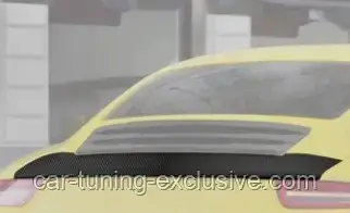 MANSORY rear declid spoiler for Porsche 991, фото 1