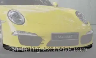 MANSORY front add-on lip for Porsche 991