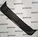 BRABUS roof spoiler CARBON for Mercedes G-class LANDAULET, фото 4
