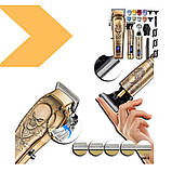 Машинка для стрижки волосся з потужним і тихим мотором XPRO DSP 91032 (45210-91032_608), фото 2