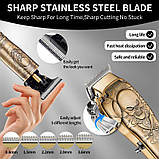 Машинка для стрижки волосся з потужним і тихим мотором XPRO DSP 91032 (45210-91032_608), фото 4