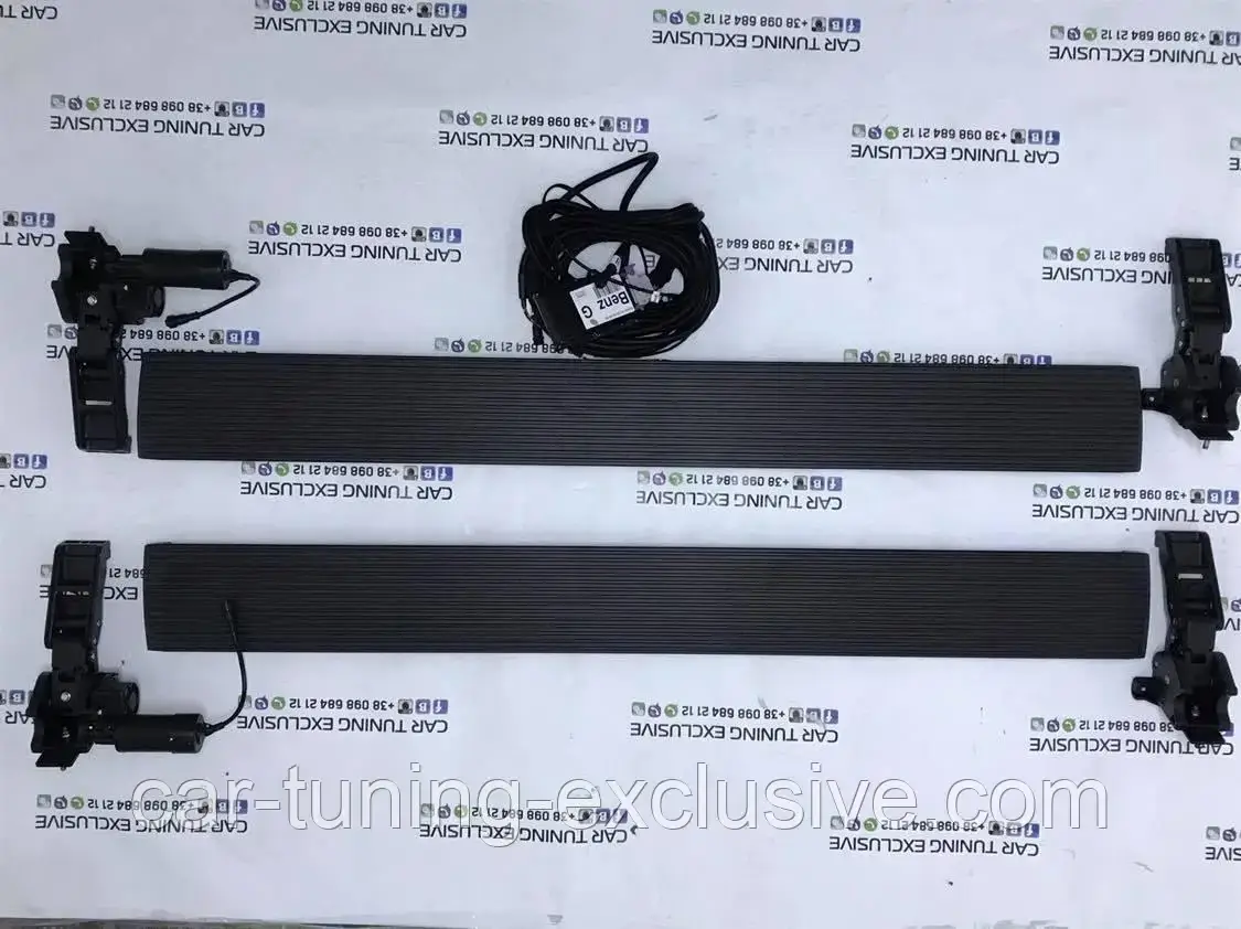 Retractable running boards for Mercedes G-class w463 LANDAULET