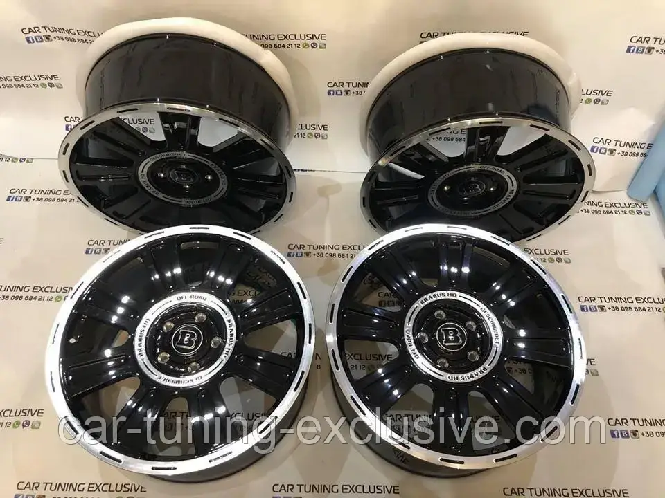 BRABUS rims Monoblock HD R22 for Mercedes G-class w463 LANDAULET