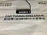 BRABUS logo for front grille for Mercedes G-class w463 LANDAULET, фото 3
