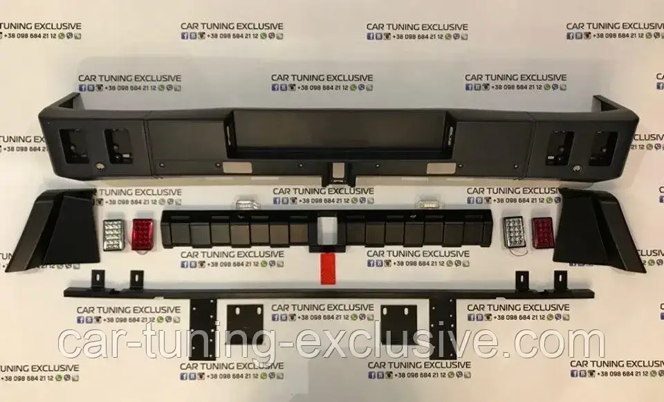 BRABUS rear bumper for Mercedes G-class w463 LANDAULET