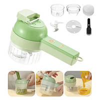 Електрична овочерізка 4в1 XPRO Food Chopper мини слайсер (43588-_151)