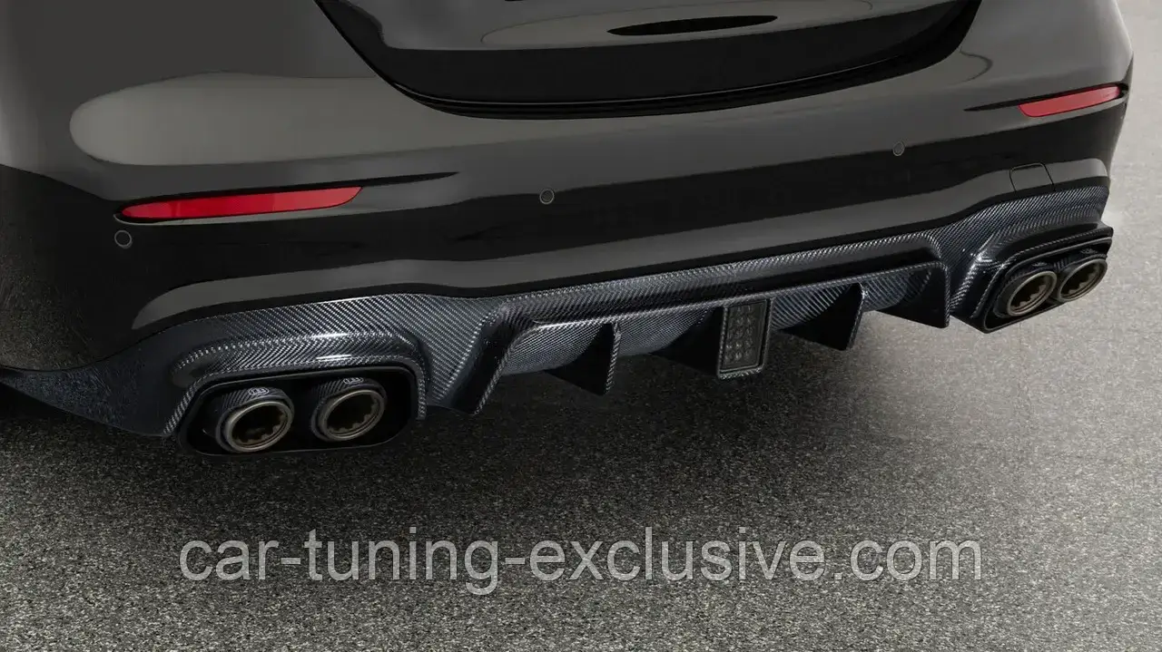 BRABUS SPORT exhaust system with actively contolled flaps for Mercedes E-class W213