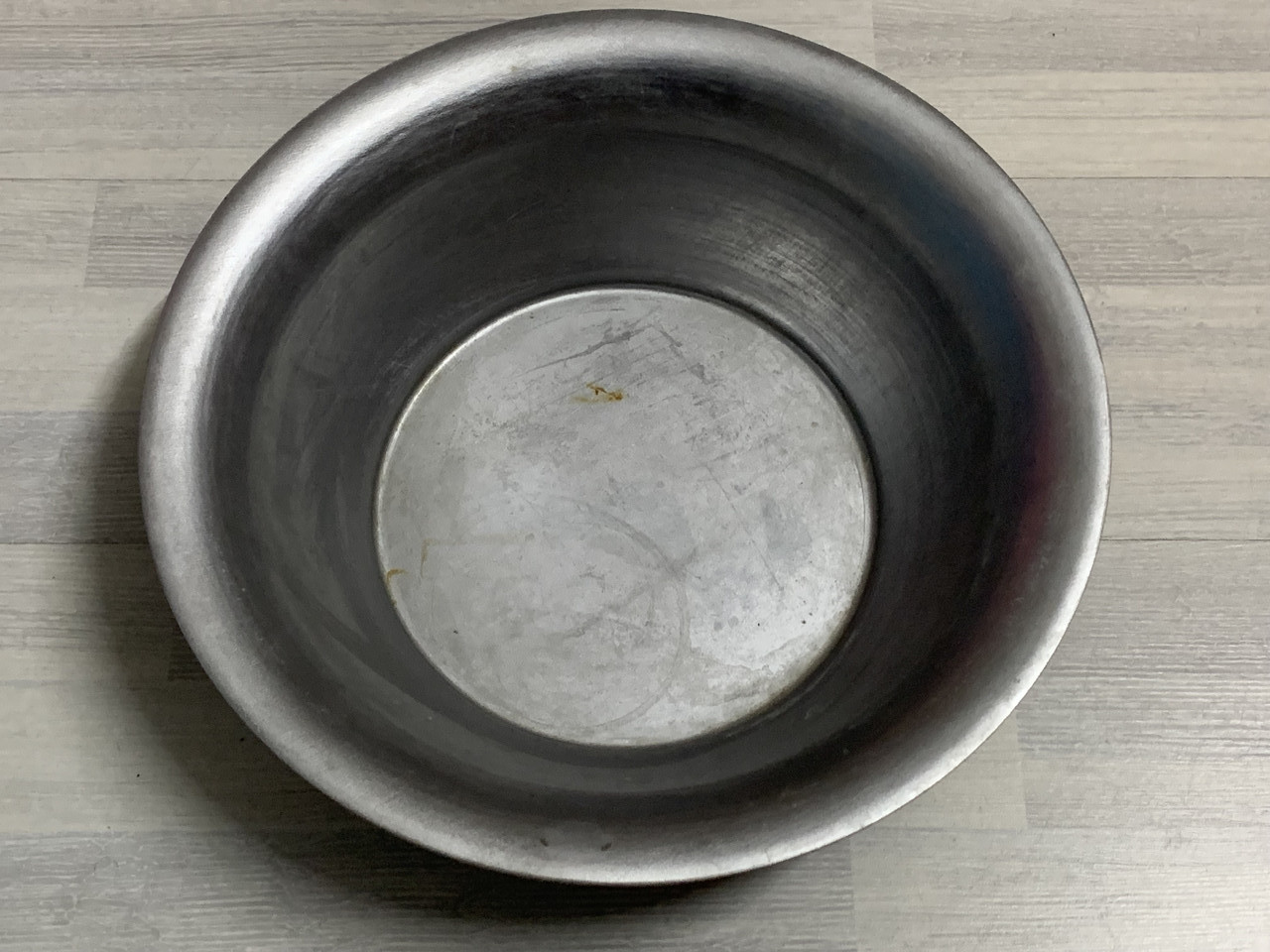 Таз з нержавіючої сталі для приготування їжі, ідеально під кухонну мийку (діаметр 380 мм)