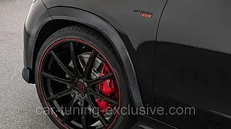 BRABUS fenders add on parts for Mercedes GLE-class V167