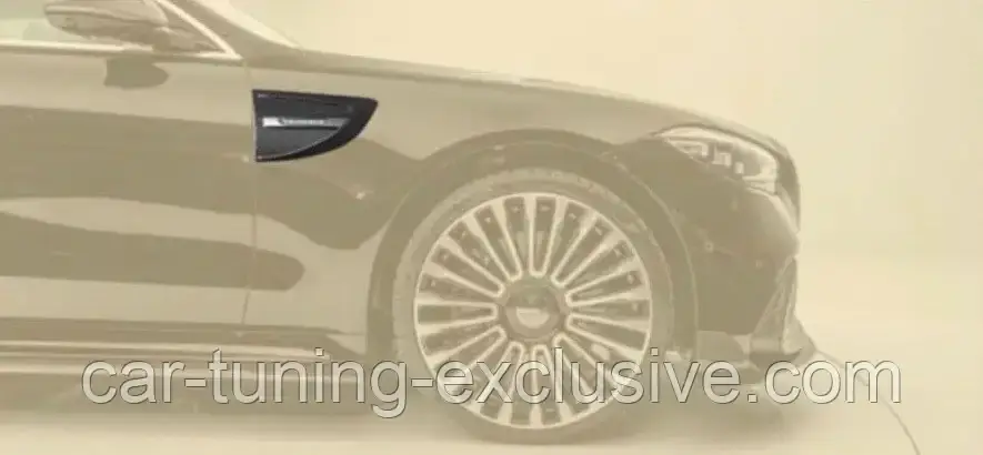 MANSORY soft air outtake for front fender for Mercedes S-class W223