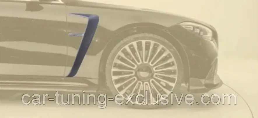 MANSORY air outtake for front fender for Mercedes S-class W223, фото 1