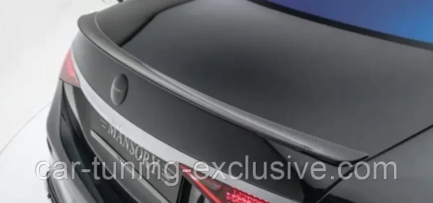 MANSORY rear deck lid spoiler for Mercedes S-class W223, фото 1