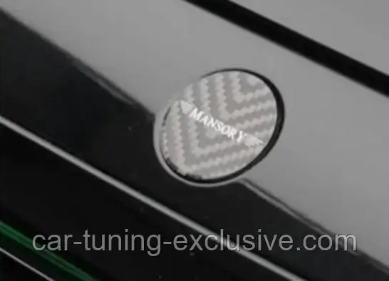 MANSORY front bumper emblem with logo for Mercedes S-class W223