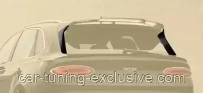 MANSORY roof spoiler extension for Bentley Bentayga