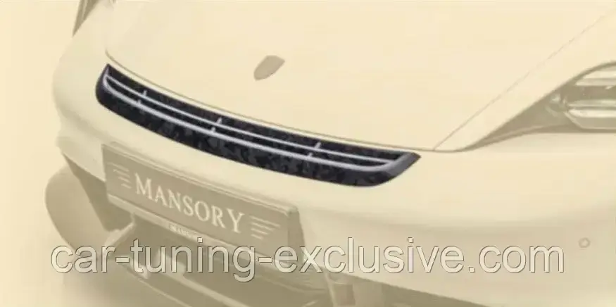 MANSORY air splitter for front bumper for Porsche Taycan, фото 1
