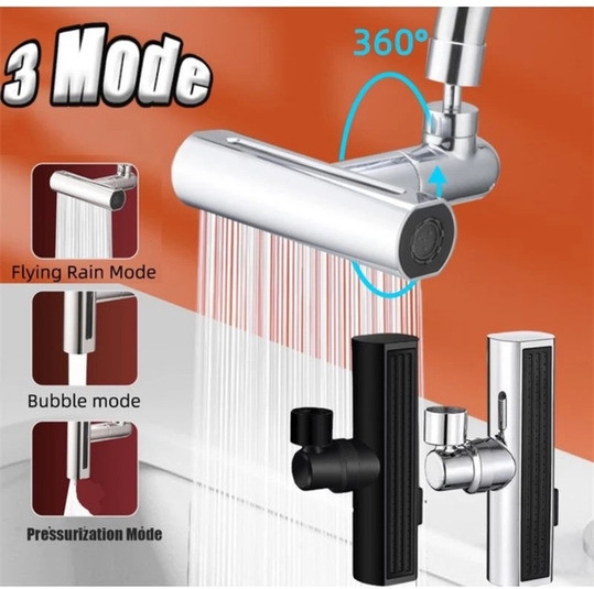 Насадка-змішувач для кухні з водоспадом поворотна XPRO Shower Head (43771-_254)