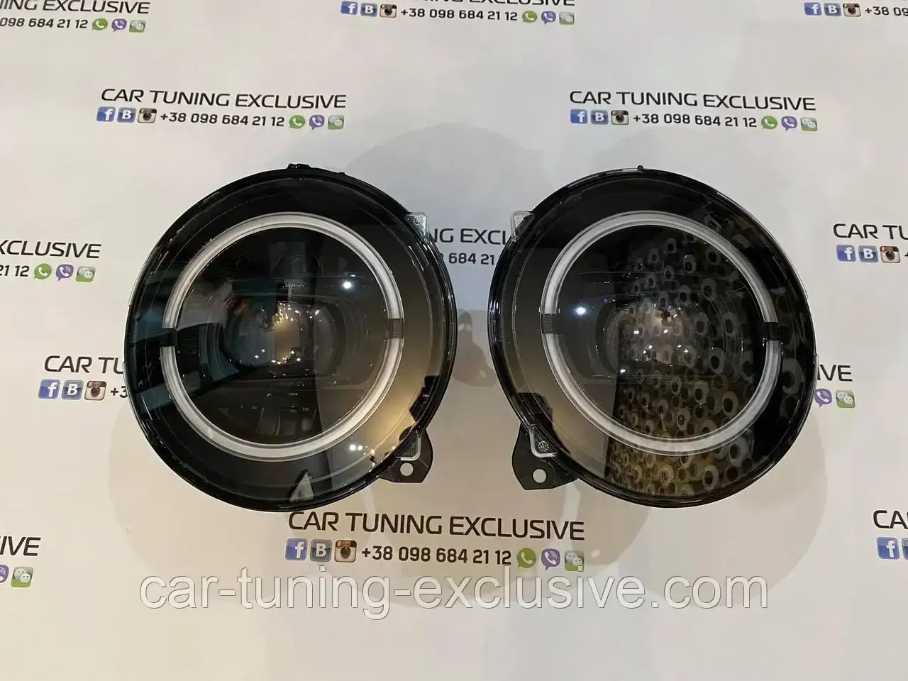 AMG headlamps "Black" for Mercedes G-class for Mercedes G-class