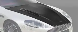 MANSORY engine bonnet exposed for Aston Martin DB9 / Volante