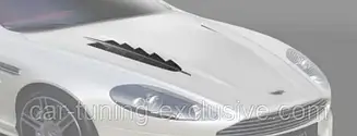 MANSORY engine bonnet primed for Aston Martin DB9 / Volante