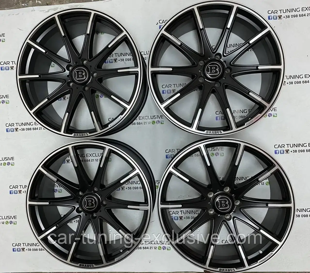 BRABUS Monoblock Z "Platinum Edition" R22 for Mercedes S-class W222