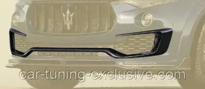 MANSORY front splitter for Maserati Levante, фото 1