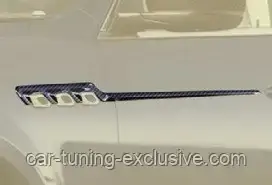 MANSORY front fender & door strip for Maserati Levante