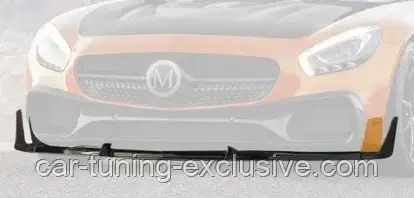 MANSORY add on parts for front bumper - high side flap for Mercedes AMG GT S-class C190