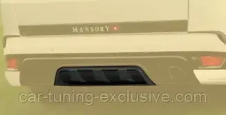 MANSORY rear diffuser for Range Rover SVR