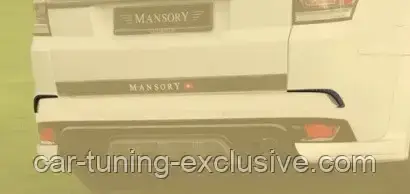 MANSORY air outtakes cover for Range Rover SVR