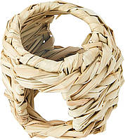 Гніздо для гризунів Trixie плетене d=10 см (натуральні матеріали)