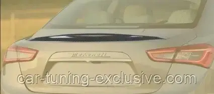 MANSORY rear deck lid spoiler for Maserati Ghibli