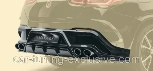 MANSORY rear diffuser for Mercedes GLE-class Coupe C167