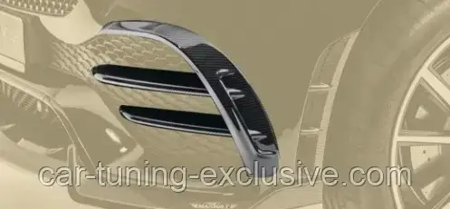 MANSORY front splitter for Mercedes GLE-class Coupe C167