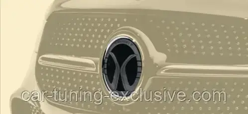 MANSORY logo for grill mask for Mercedes GLE-class Coupe C167
