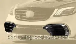 MANSORY front bumper air intake for Mercedes S63/65 AMG W222, фото 1