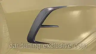 MANSORY air outtake splitter for rear bumper for Mercedes S-class W222